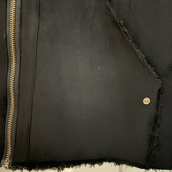 UGG Women's Jody Faux Shearling Zip Up Hoodie Jacket - Picture 10 of 11